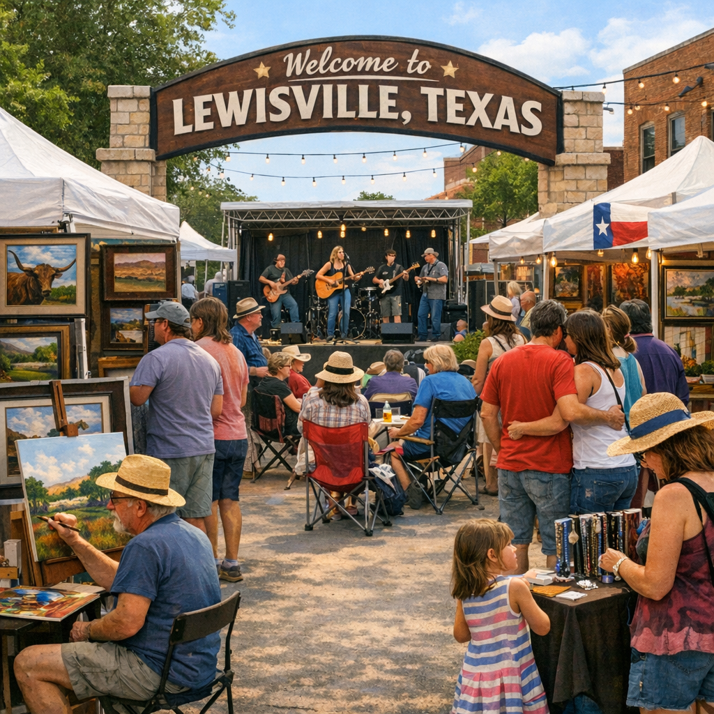 Exploring Lewisville’s Vibrant Arts and Culture Scene