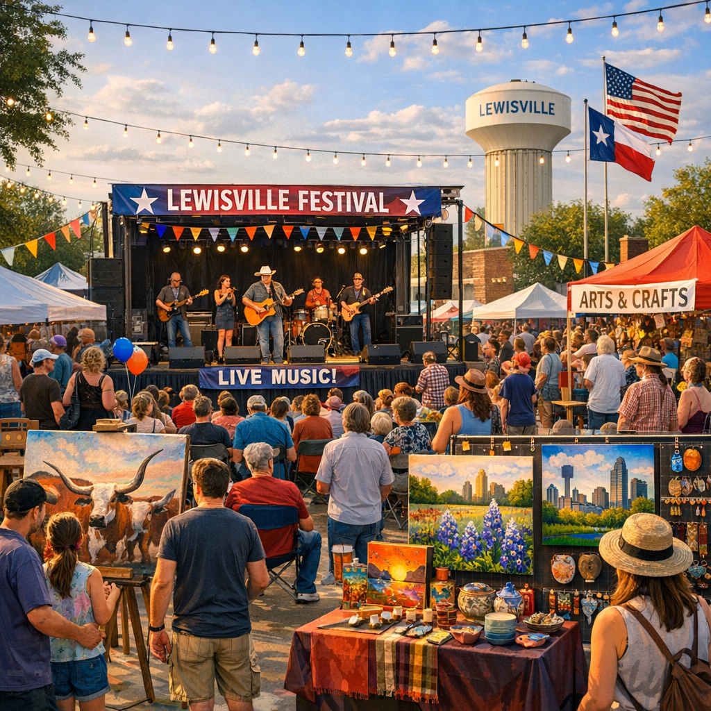 Exploring Lewisville’s Vibrant Arts and Culture Scene