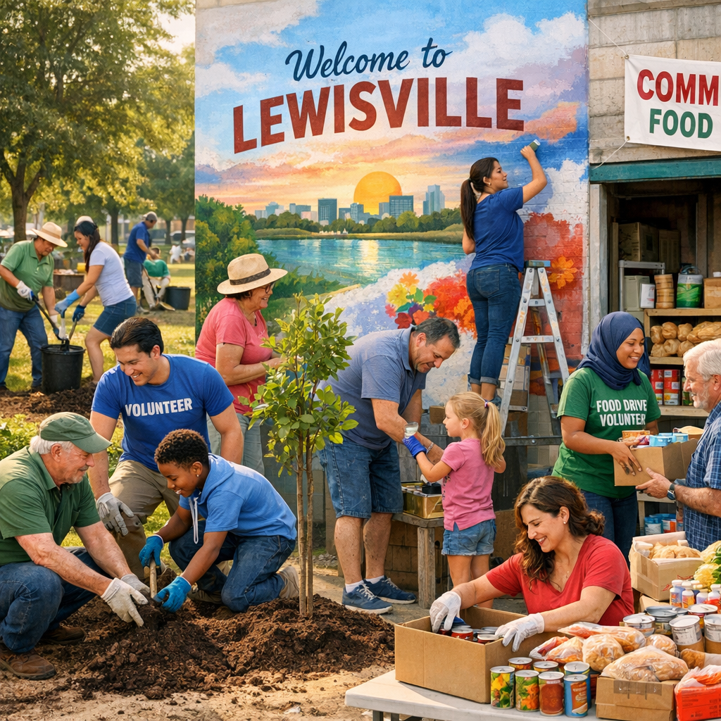 Embracing Community Spirit: How Lewisville Residents Can Get Involved
